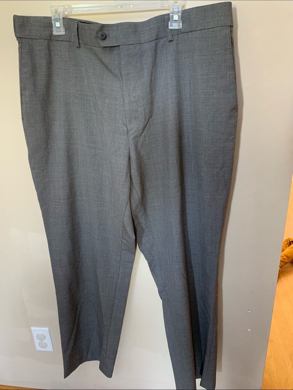 Gray Men's Stafford Dress Pants - Classic Tailored Fit